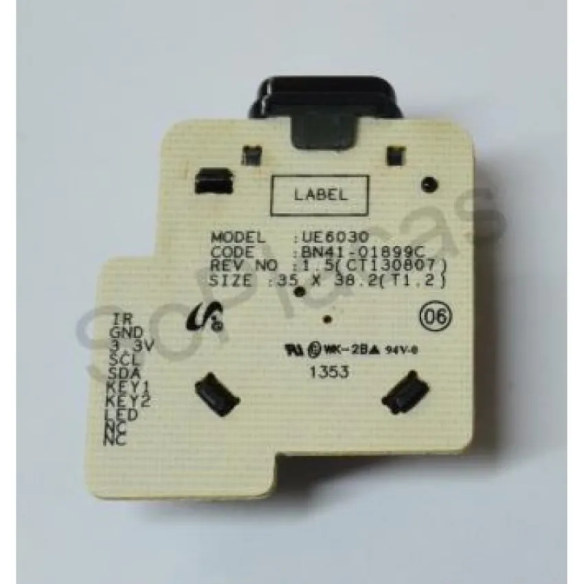 PLACA DO TECLADO SAMSUNG BN41-01899C UN32FH4205G  (SEMI NOVA)