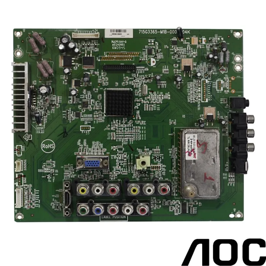 PLACA PRINCIPAL AOC L26W831A 715G3365-M1B-000-004K (SEMI NOVA)