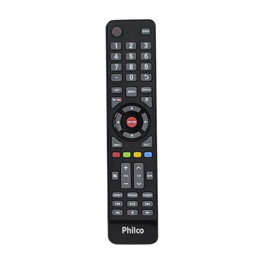 CONTROLE REMOTO PHILCO SMART C/ TECLA YOUTUBE PH42M61DSG PH42M61DSGW  - ORIGINAL