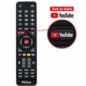 CONTROLE REMOTO PHILCO SMART C/ TECLA YOUTUBE PH42M61DSG PH42M61DSGW  - ORIGINAL