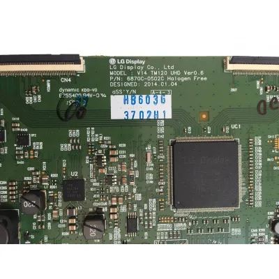 PLACA T-CON 42UB8200 49UB8300 55UB8500 6870C-0502C - SEMI NOVA