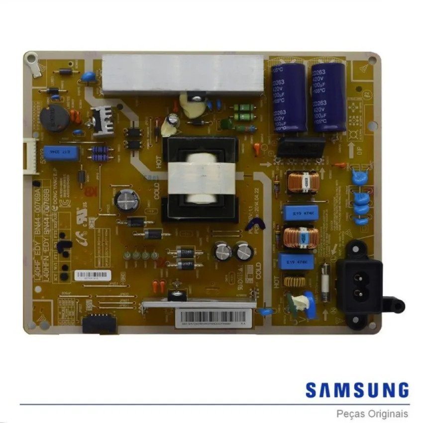 PLACA FONTE SAMSUNG UN40H5303 UN40H5303AG BN44-00769A | ORIGINAL