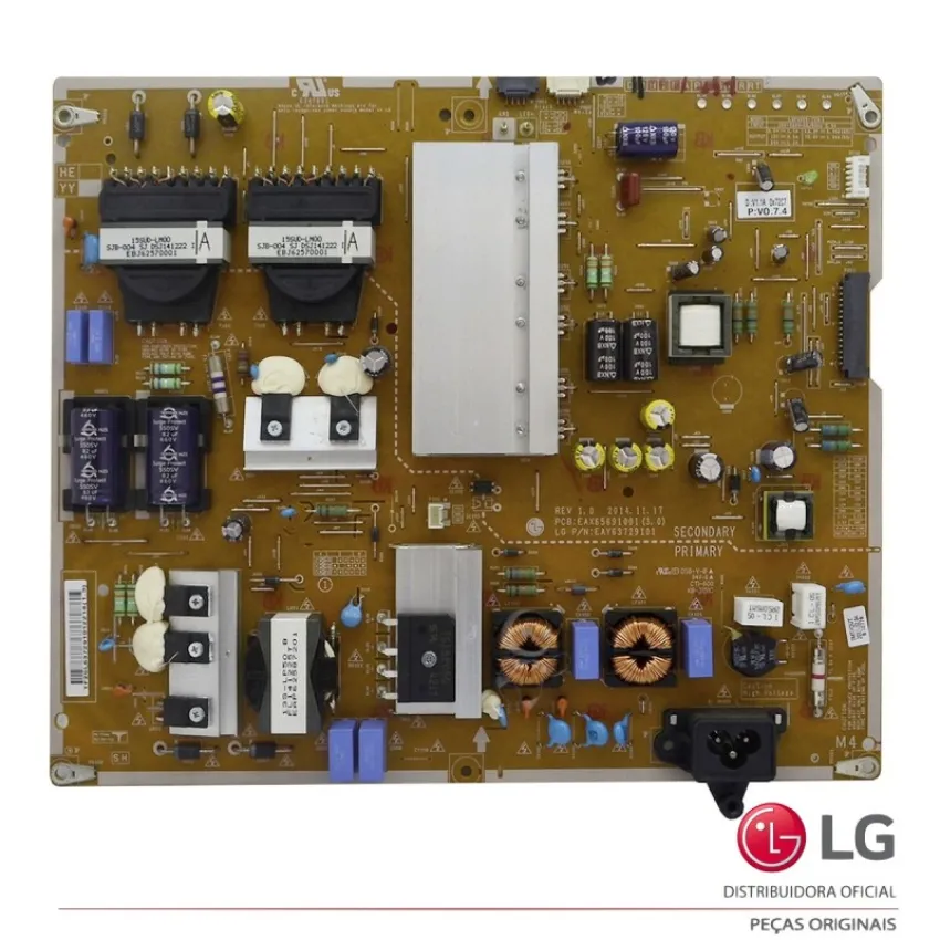 PLACA FONTE LG 55UF8500 55UF6750 EAY63729101 EBR80483501 EAX65691001 NOVA - ORIGINAL
