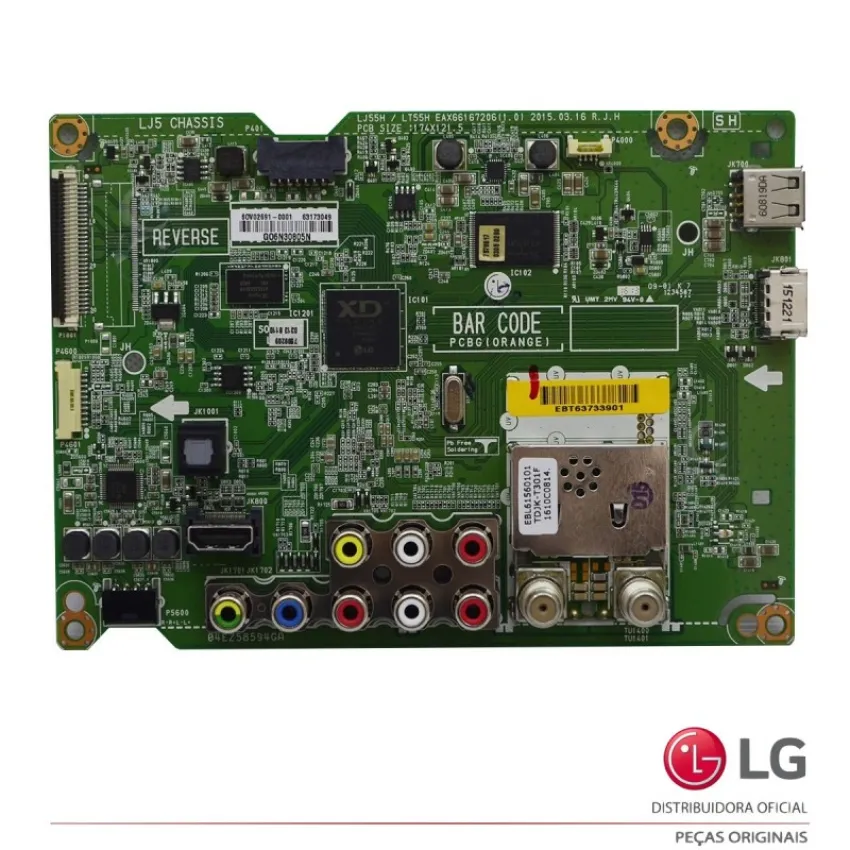 PLACA PRINCIPAL LG 32LF550B 32LF550 32LF565B EBT63733901 EBT63693001 EBU63173008 EBT63713701 EAX66167206 | ORIGINAL