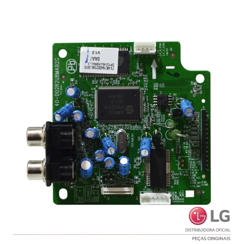 PLACA PRINCIPAL LG DP132 DP132-NU COV32106001 40-D02R2U8MAB2G EBR78439402 | ORIGINAL