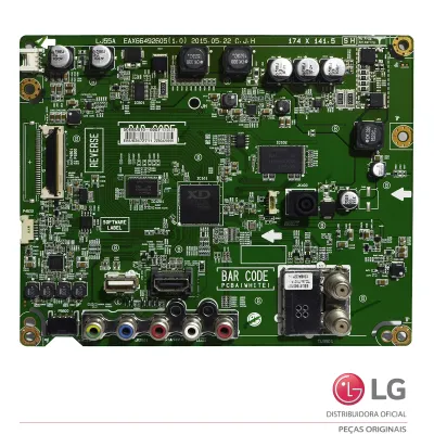 PLACA PRINCIPAL LG 43LF5100 EBU63583201 EAX66492605 NOVA - ORIGINAL