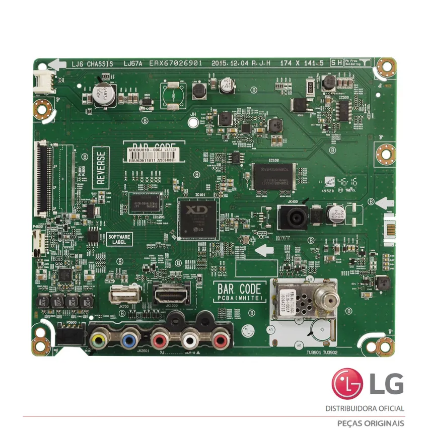 PLACA PRINCIPAL LG 32LH510B 32LH515B EBU63611801 EBU63611811 EBU63733003 EAX66818003 | ORIGINAL