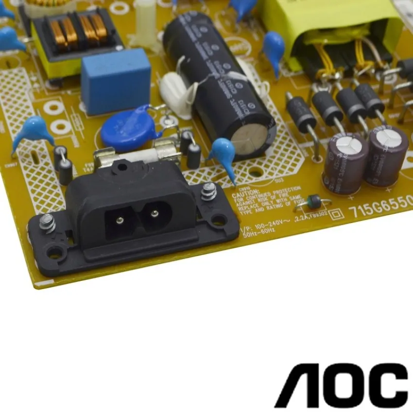 PLACA FONTE AOC LE32D1352 715G6550-P03-000-002H - NOVA