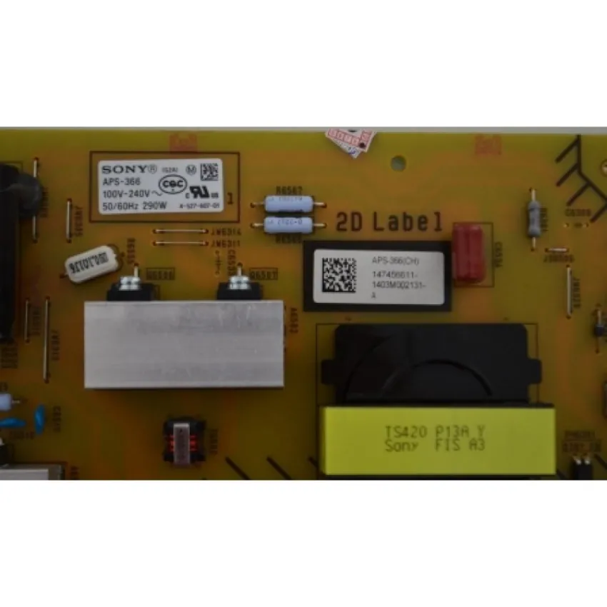 PLACA FONTE SONY KDL-65W950B APS-366 1-893-335-11
