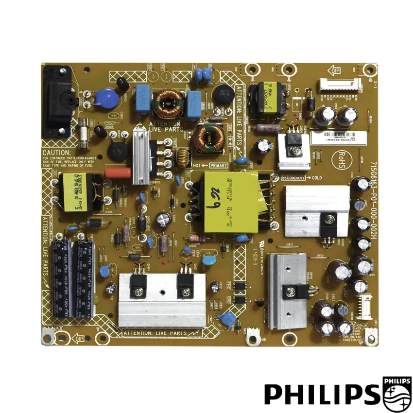 PLACA FONTE PHILIPS 40PFG4109 47PFG4109 715G6163-P01-000-002H | NOVA
