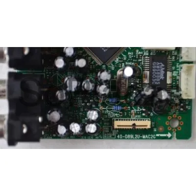 PLACA PRINCIPAL PHILIPS DVP3350KMX/78 40-D89L2U-MAC2G (SEMI NOVA)