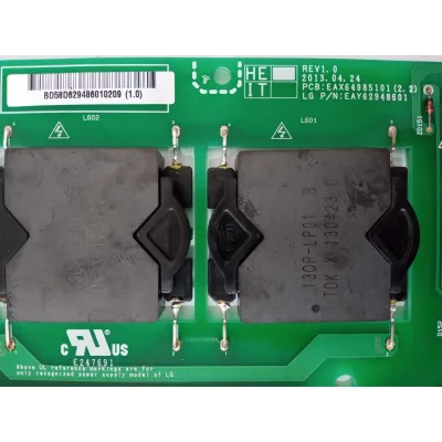 PLACA FONTE LG 55EA9800 55EA8800 55EA9850 EAY62948601 EAX64985101