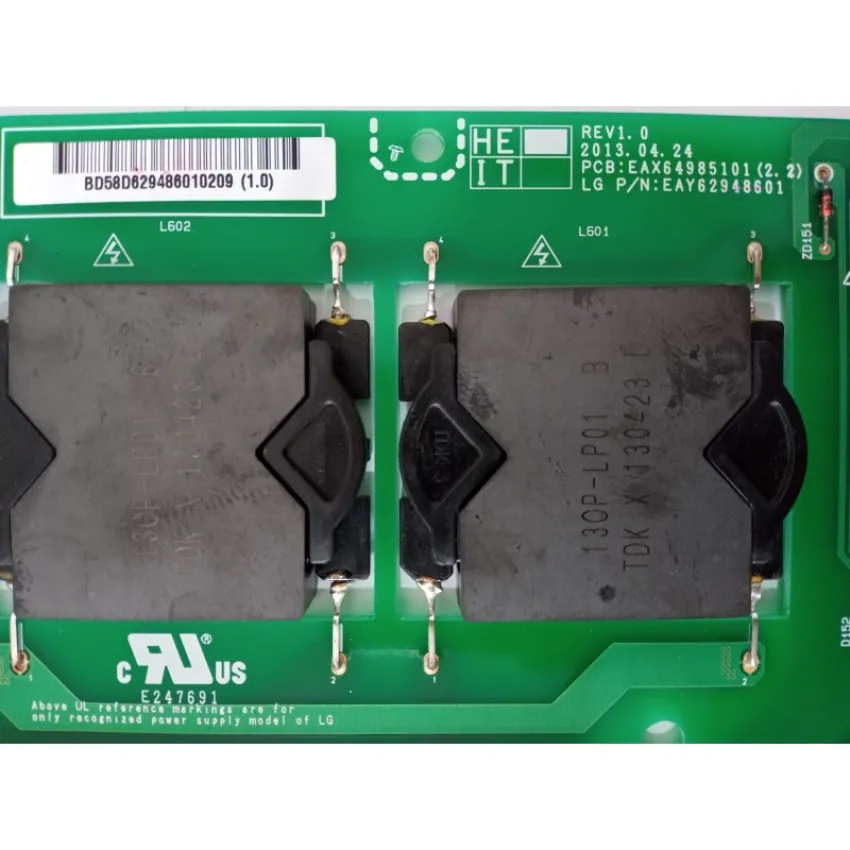 PLACA FONTE LG 55EA9800 55EA8800 55EA9850 EAY62948601 EAX64985101