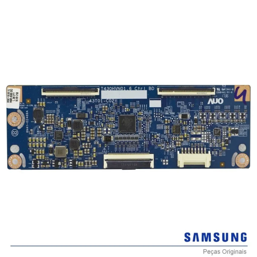 PLACA T-CON SAMSUNG T430HVN01.6 UN43J5200AG (SEMI NOVA)