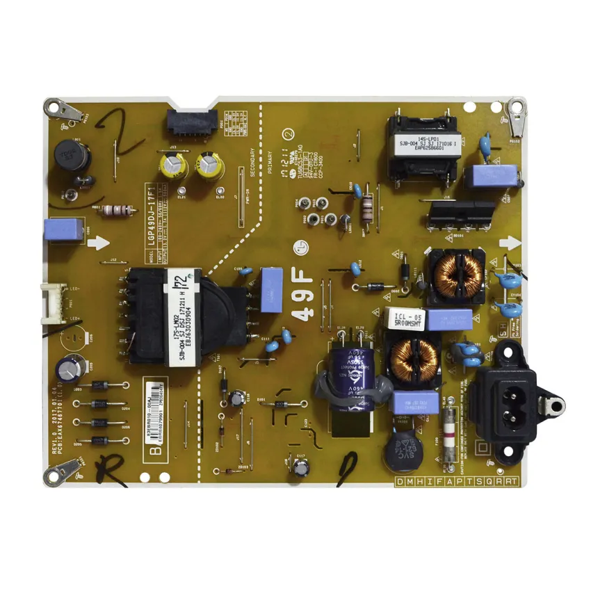 PLACA FONTE LG 49LJ5500 49LJ551C 49LJ5550 49LK5700 49LK5750 EAY64491401 EBR84079901 EAX67189301 - NOVA