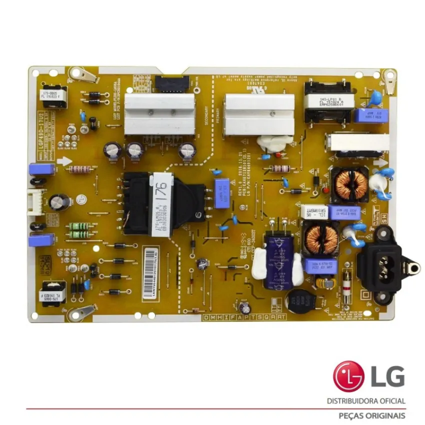 PLACA FONTE LG 49UJ6525 49UJ6565 EAY64491201  EBR84017001 EBR84080701| ORIGINAL