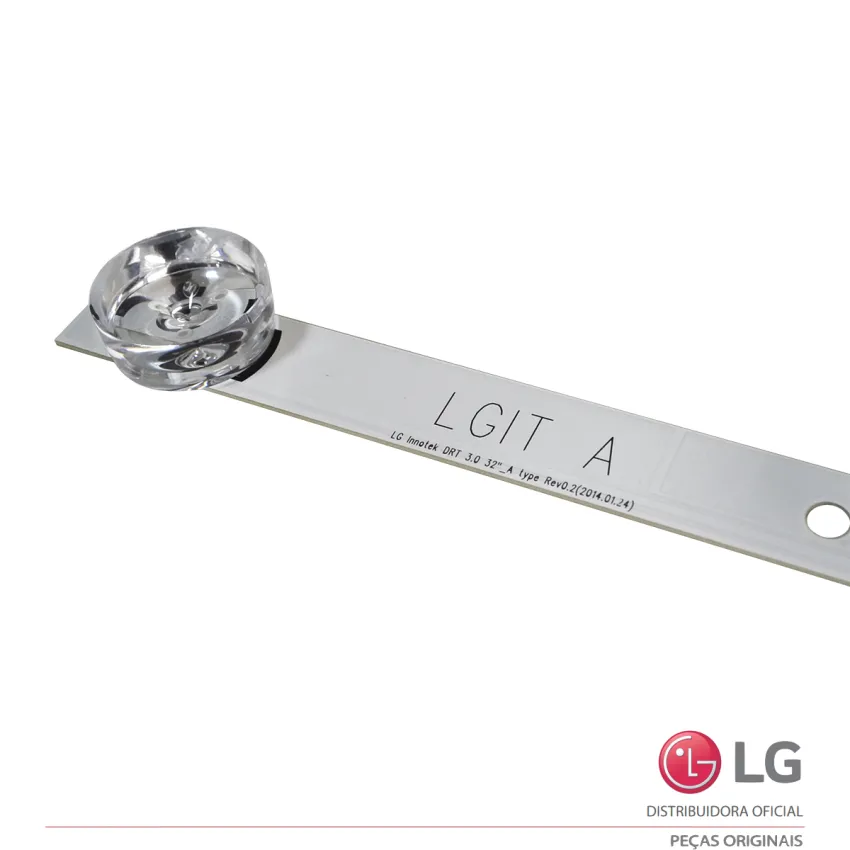 BARRA LED 32LB550B 32LB560B 32LB570B 32LB620B  (BARRA A ) ( COM 6 LEDS)