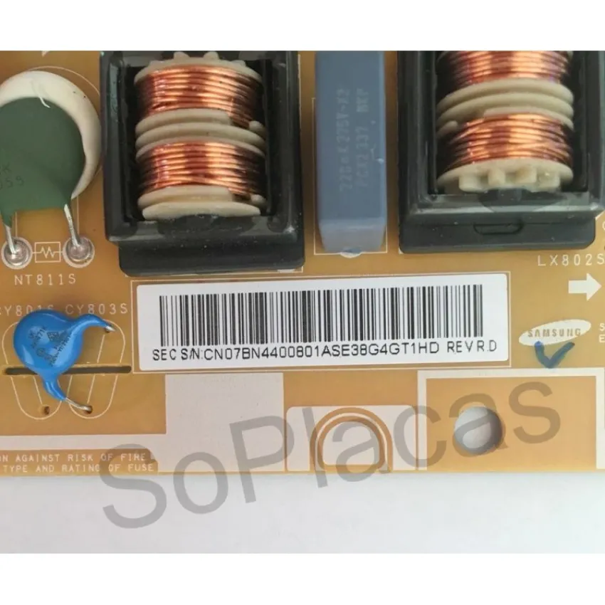 PLACA FONTE SAMSUNG BN44-00801A UN32J5500 UN32J5500AG (SEMI NOVA)