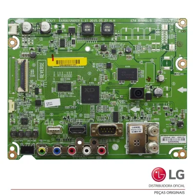 PLACA PRINCIPAL LG 43LX300C 43LX300 EBU63501101 EBU63451802 EAX66729203 | SEMI NOVA