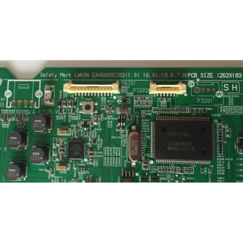 PLACA PRINCIPAL LG 43SM5C-B EAX66892203 EBT64261801