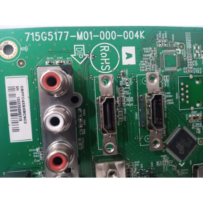 PLACA PRINCIPAL SONY KDL-32EX355 V1.04/V1.01 715G5177-M01-000-004K | SEMI NOVA