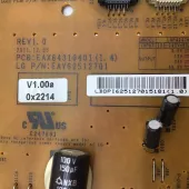 PLACA FONTE 47LM6200 47LM4600 47LM5800 47LS4600 47LS5700 EAY62512701 EAX64310401 - SEMI NOVA