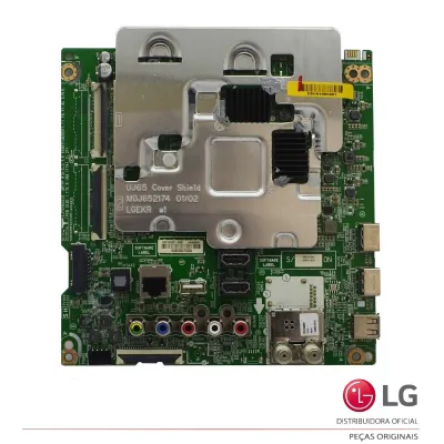 PLACA PRINCIPAL LG 55UJ6545-SE.AWZTLSZ  55UJ6585-SD.AWZTLSZ  EBU64085801 EAX67476203 | ATENÇÃO AO SUFIXO