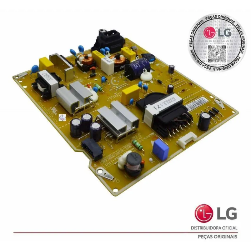 PLACA FONTE LG 43UJ6300 43UK6310 43LU660H EAY64529501 EBR84077401 EAX67209001 - ORIGINAL