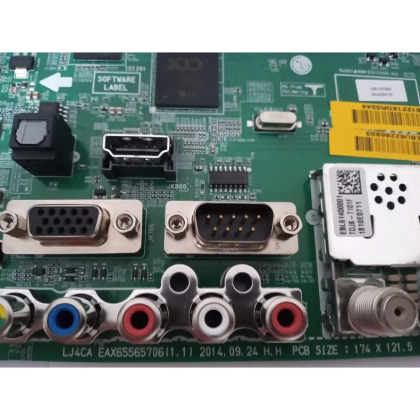 PLACA PRINCIPAL LG 42LY540H EBU62286803 EBU62286804 EAX65565706