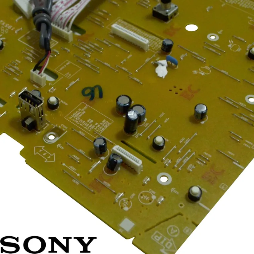 PLACA DO PAINEL FRONTAL SONY ESX6 ESX8  1-887-162-11 Y8288534A (PLACA DO PAINEL GRAVADA (ATC)