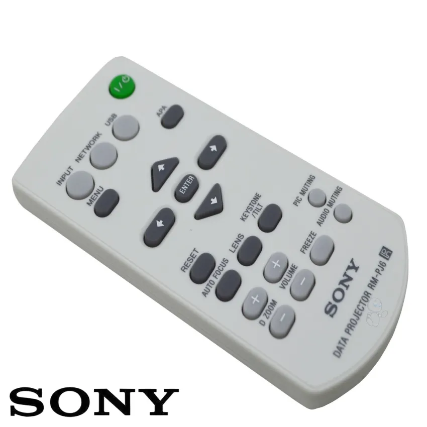CONTROLE REMOTO SONY PROJETOR ORIGINAL RM-PJ6 148717712 VLP-WE7 VPLDX10 VPLDX11 VPLDX15 VPLES7 VPLEX130 VPLEX7 VPLEX70