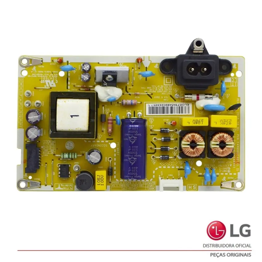 PLACA FONTE LG 32LK610B 32LK611C 32LK615B 32LM621C 32LM625B 32LM627B 32LT330H EAY64548901 EAY64548902 EAY64548908