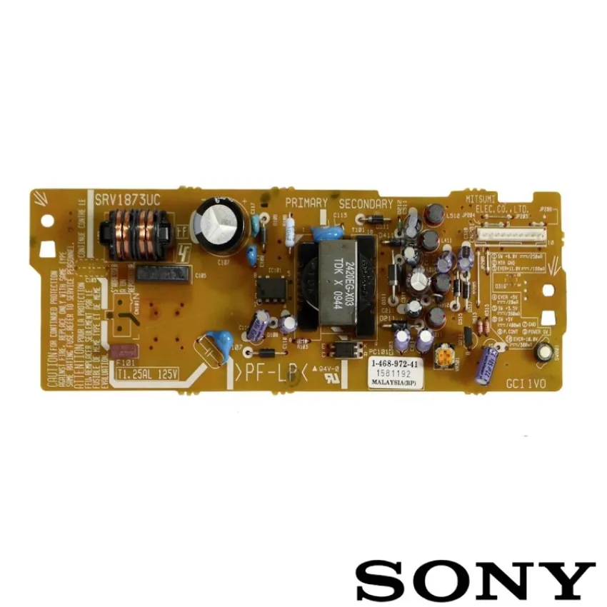 PLACA FONTE SONY DVP-NS47P DVP-NS57P DVP-NS57P/B 1-468-972-41 SRV1873UC 146897241