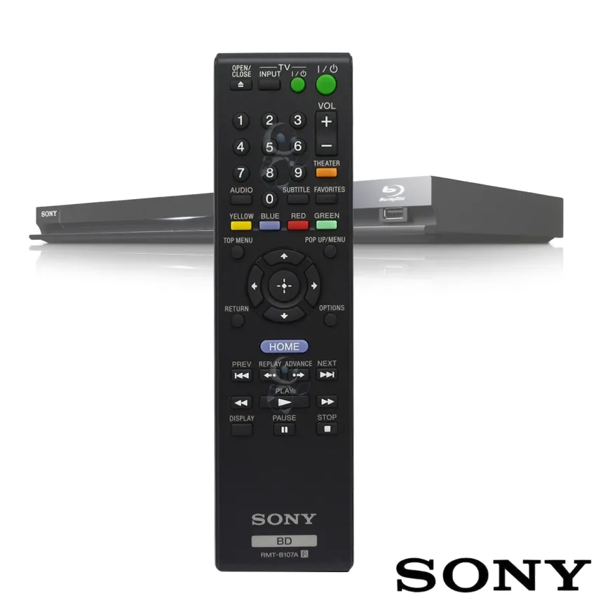 CONTROLE REMOTO SONY ORIGINAL RMT-B107A BDP-S370 BDP-S470 BDP-S570 BDP-BX37 BDP-BX57 BDP-S270 1-487-673-11 148767311