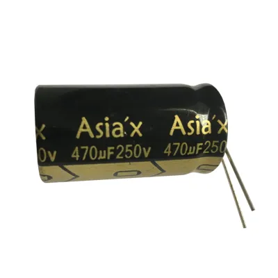 CAPACITORES ELETRICOS 470uF X 250v 105º (KIT com 10 Peças) 470 x 250v