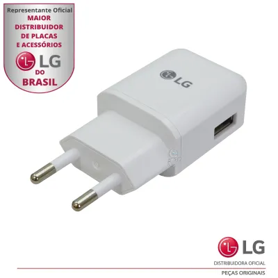 CARREGADOR TOMADA para USB universal EAY64349601 EAY65068958 Original LG