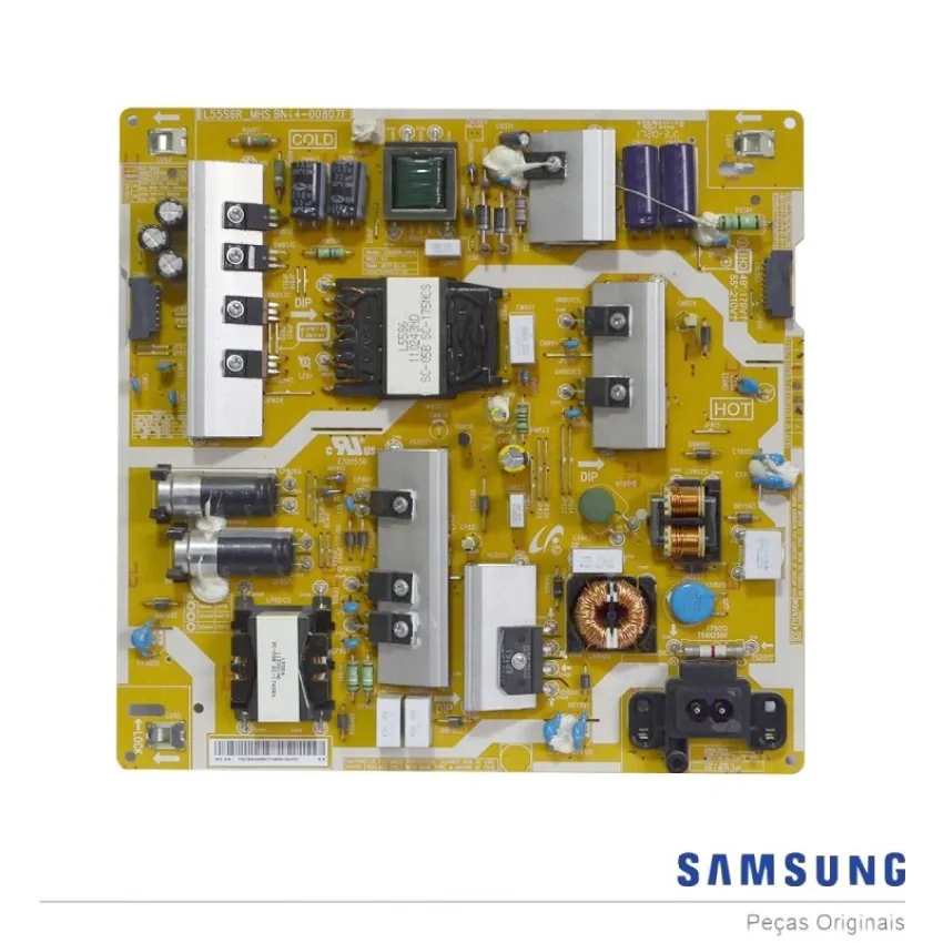 PLACA FONTE SAMSUNG BN44-00807F UN49MU6120G UN49MU6100G | NOVA
