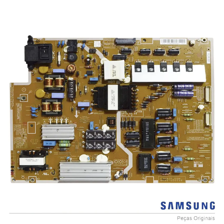 PLACA FONTE SAMSUNG LH46UEC BN44-00653B - NOVA