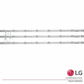 KIT BARRAMENTO DE LED LG 43UF6400 43UH6000 43UH6100 AGF79044601 AGF79099702 NOVO | ORIGINAL