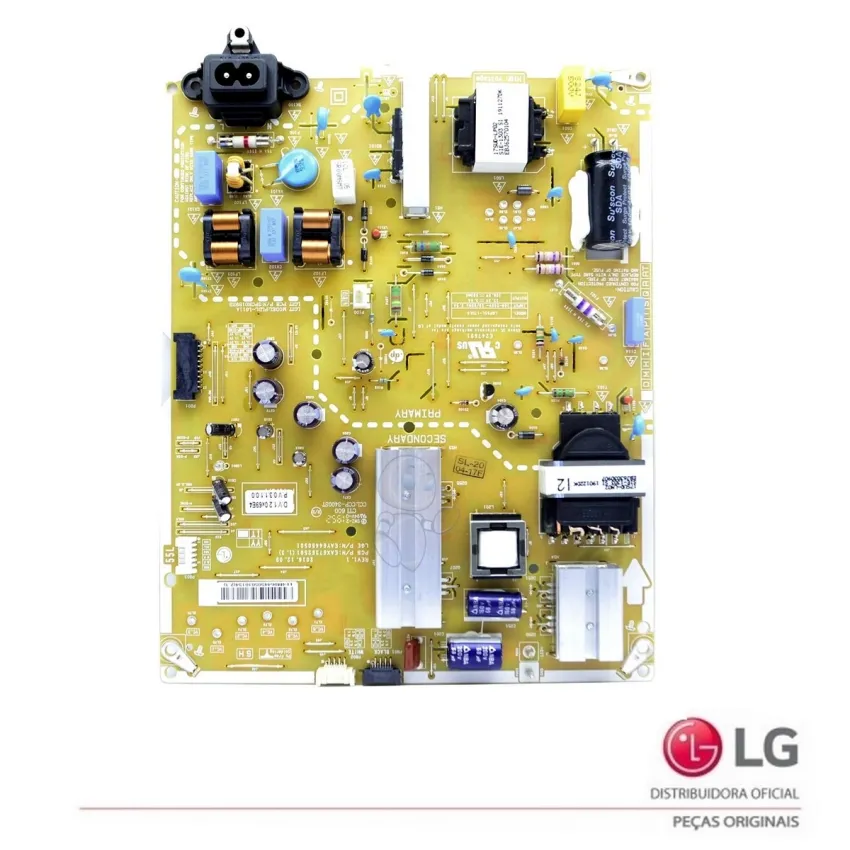PLACA FONTE LG 55UJ6545 55UJ6585 55UK6530PSF 55UK6540PSB EAY64450501 EAX67362501 - ORIGINAL