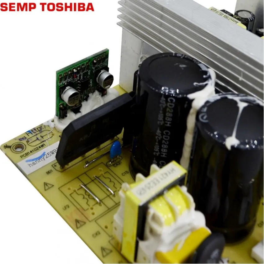 PLACA FONTE TOSHIBA PCB141024W1 HANNY25W850 MS-9050 ATENÇÃO: VERSÃO SEM CONECTOR CN5