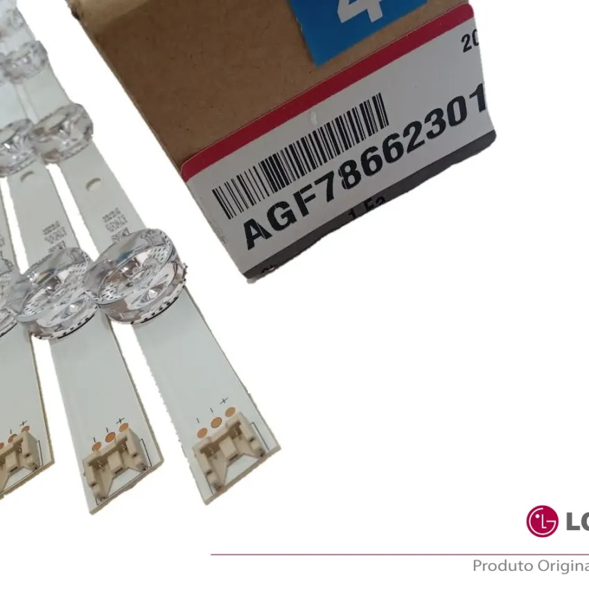 KIT BARRAMENTO LED LG 32SE3B AGF78662301 3 BARRAS 7 LEDS  (2 BARRAS A / 1 BARRA B) 6916L-2101A 6916L-2100A