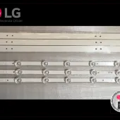 KIT BARRAMENTO LED LG 32SE3B AGF78662301 3 BARRAS 7 LEDS  (2 BARRAS A / 1 BARRA B) 6916L-2101A 6916L-2100A