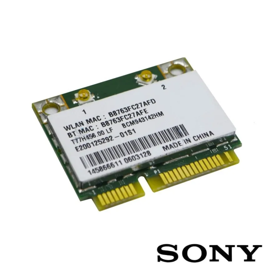 Placa Wi-fi Sony T77h456.01 145866611 1-458-666-11 Original VAIO laptop wireless
