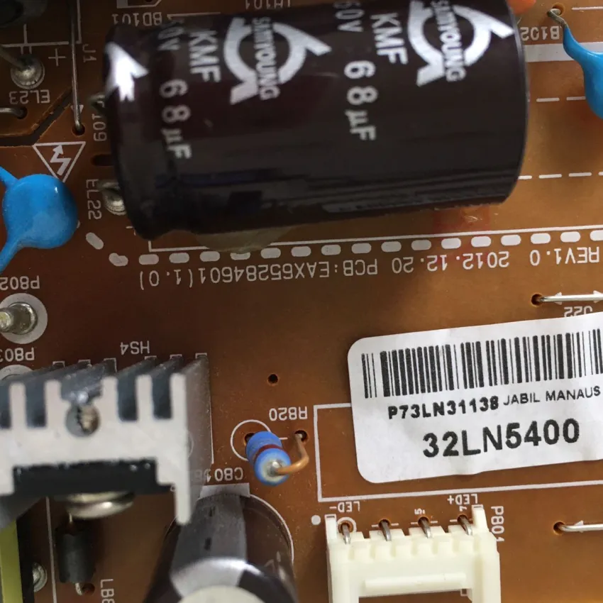 PLACA FONTE LG 32LA613B 32LN536B 32LN5400 32LN540B 32LN560B 32LN549C 32LN570B 32LP360H 32LP560H EAY62810301 EAY62810302