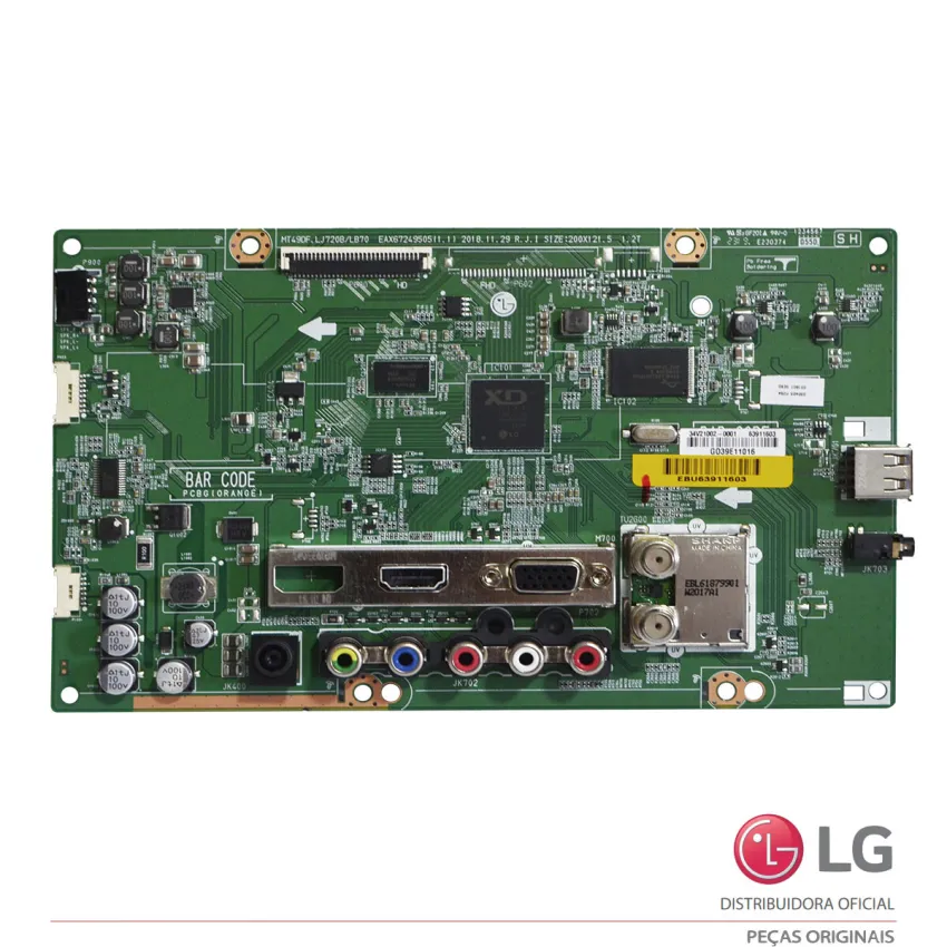 PLACA  PRINCIPAL  LG 24MT49DF.PS 24MT49DF.WS EBU63911607 EBU63911603 EAX67249503 MONITOR LG