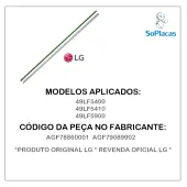KIT BARRAMENTO LED LG 49LF5400 49LF5410 49LF5900 L + R AGF79089902 - ORIGINAL