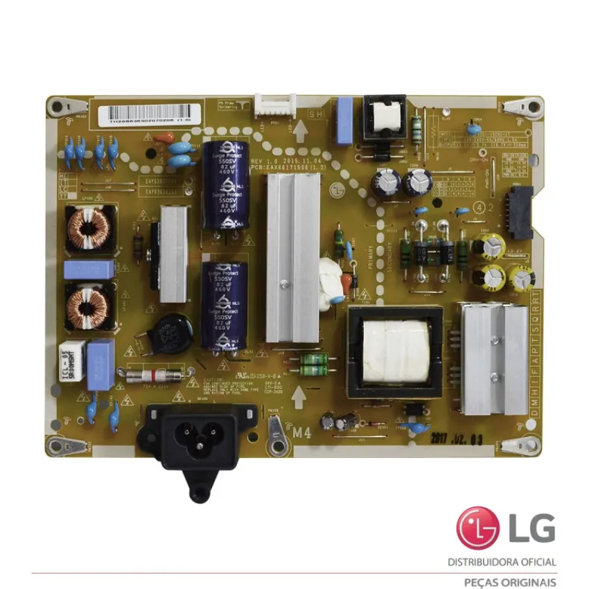 PLACA FONTE LG 32SM5C-B EAY63630207 EAX66171506 NOVA ORIGINAL!!!