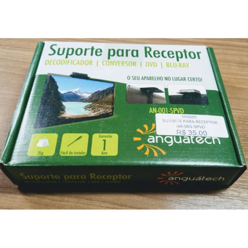 SUPORTE PARA RECEPTOR ANGUATECH AN-001 CONVERSOR / BLURAY/ DVD 006085