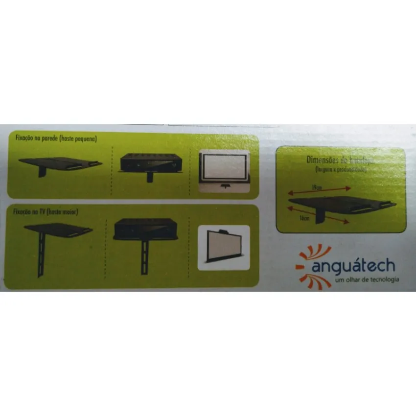 SUPORTE PARA RECEPTOR ANGUATECH AN-001 CONVERSOR / BLURAY/ DVD 006085